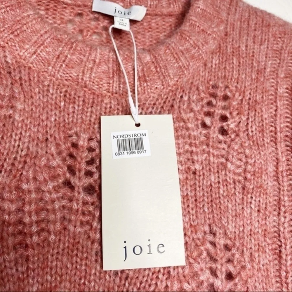 Joie Revolve Lihui Wool Alpaca Sweater in Tulip NWT